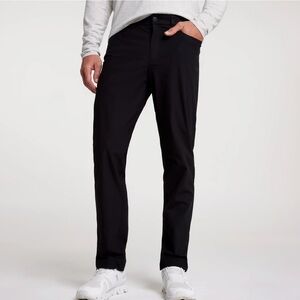 Men's VRST Athletic Fit Black Pants 34x34